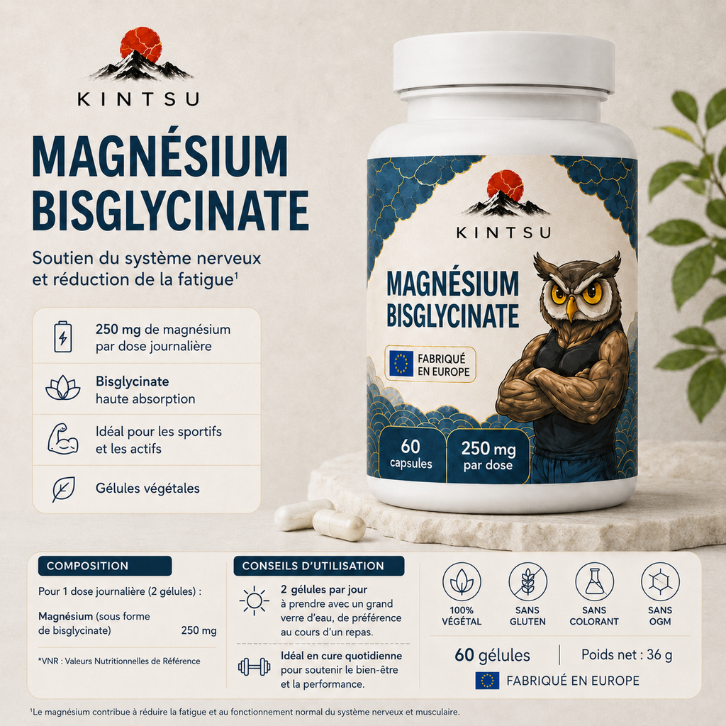 MAGNÉSIUM BISGLYCINATE