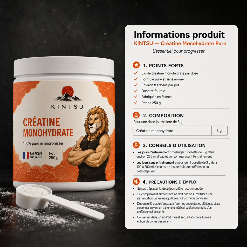 Pack Performance Créatine + Pré-Workout